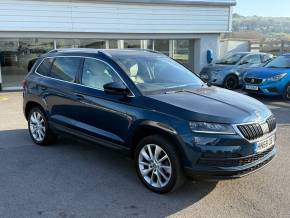 SKODA KAROQ 2018 (68) at Huttons Ltd Weston-Super-Mare