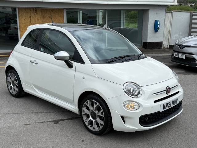 Fiat 500 1.0 Rockstar Mhev Hatchback Petrol Bossa Nova White