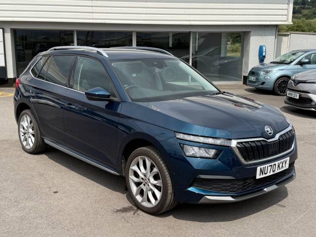 Skoda Kamiq 1.0 Se L Tsi S-A Petrol Blue