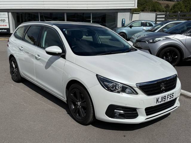 Peugeot 308 1.2 Allure Sw S/S Auto Estate Petrol Glacier White