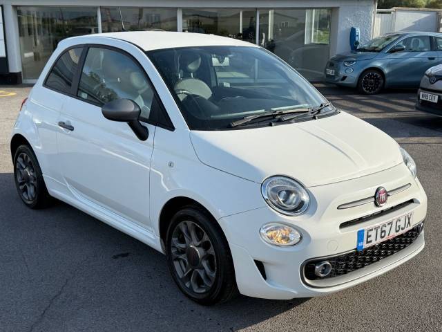 Fiat 500 1.2 S S-A Hatchback Petrol Bossa Nova White