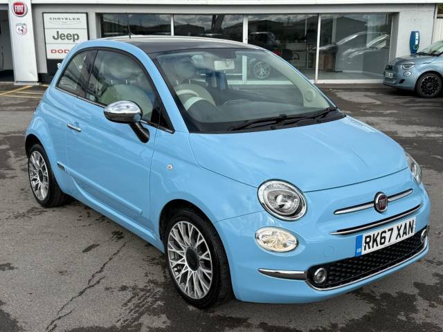 Fiat 500 1.2 Lounge Petrol Blue