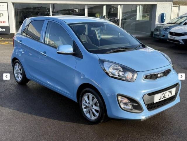 Kia Picanto 1.2 2 Auto Hatchback Petrol Powder Blue