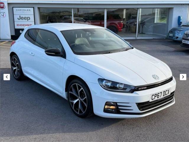 Volkswagen Scirocco 2.0 Gts Tsi Bmt S-A Hatchback Petrol Pure White