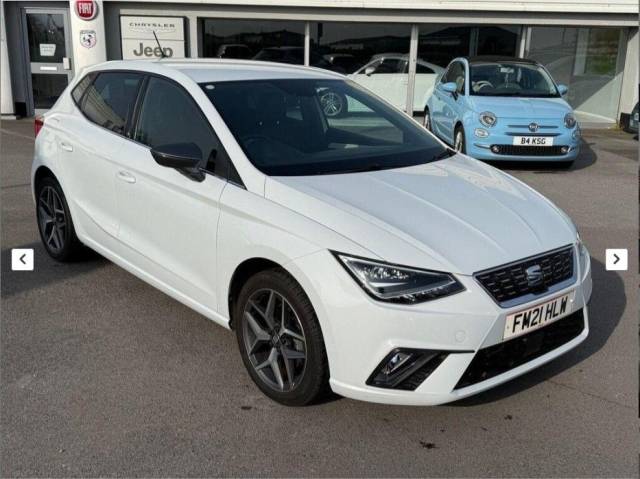SEAT Ibiza 1.0 Xcellence Tsi S-A Petrol White