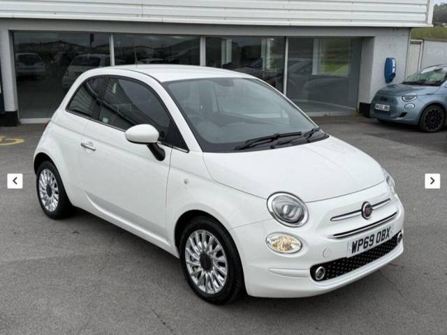 Fiat 500 1.2 Lounge S-a Petrol White