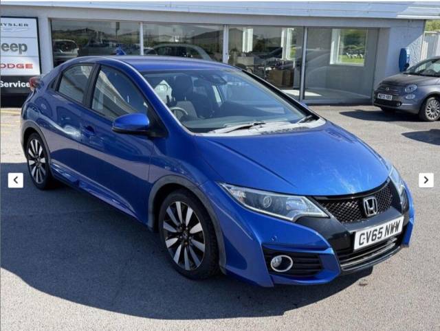 Honda Civic 1.3 I-Vtec Se Plus Hatchback Petrol Blue