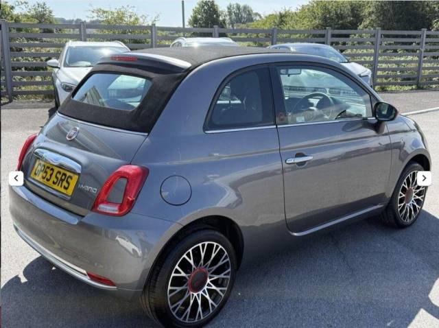 2023 Fiat 500 1.0 C Red Mhev