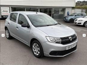 DACIA SANDERO at Huttons Ltd Weston-Super-Mare