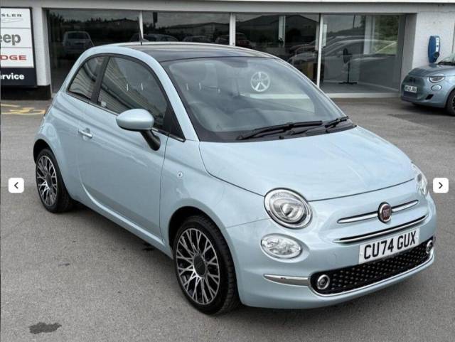 Fiat 500 1.0 Top Mhev Hatchback Petrol Green