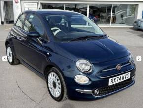 FIAT 500 at Huttons Ltd Weston-Super-Mare
